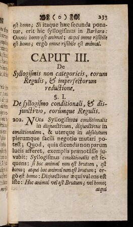 233-248, Caput III.