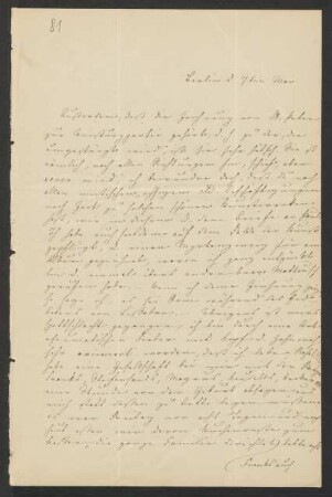 Brief an Sebastian Hensel : 07.05.1851