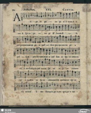 XXI. Aspice pater; SWV 73