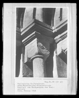 Gewände, Paulinzella