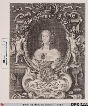 Bildnis Henriette Adelheid, Kurfürstin von Bayern, geb. Prinzessin von Savoyen