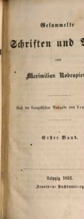 Gesammelte Schriften und Reden, 1