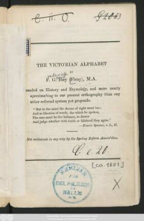 The Victorian Alphabet