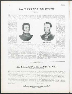 El triunfo del Club "Lima"