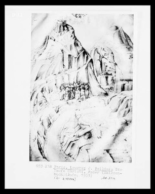 Skizzenbuch — Die Taufe Christi