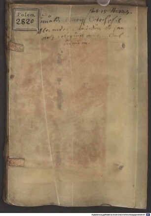 Primordia christianae religionis