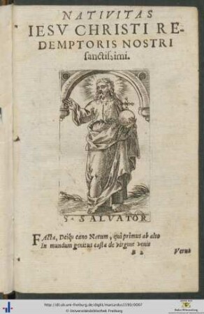 Nativitas Iesu Christi Redemptoris Nostri