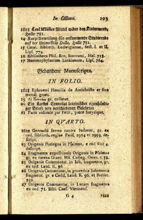 Gebundene Manuscripta. In Folio. - Disputationes ...