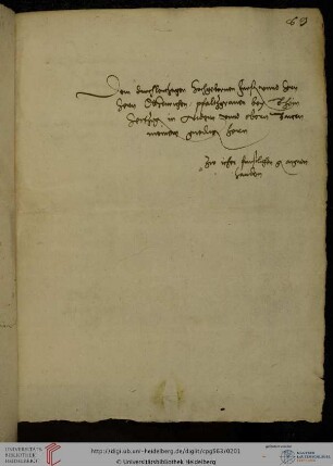 Theologische Betrachtungen, Pfalzgraf Ottheinrich gewidmet