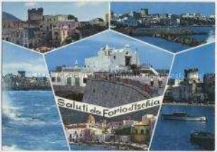 Ansichten aus Forio auf Ischia
