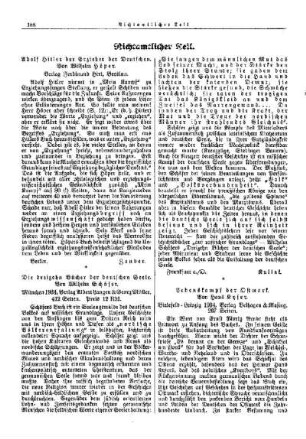 Die dreizehn Bücher der deutschen Seele : [Nichtamtlicher Teil]