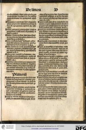 Psalterium.