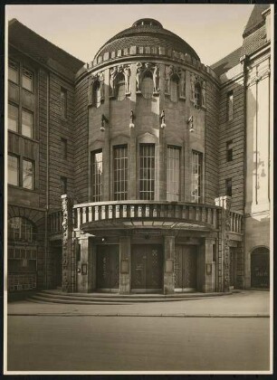 Schauspielhaus, Stuttgart: Ansicht von Norden