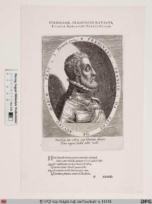 Bildnis Fernando Francisco de Avalos, marqués de Pescara