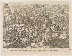Der Tod von Giovanni de Medici in der Reihe von Mediceae Familiae Rerum Feliciter Gestarum Victoriae et Triumphiv