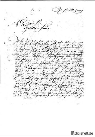 5: Brief von Salomon Geßner an Johann Wilhelm Ludwig Gleim