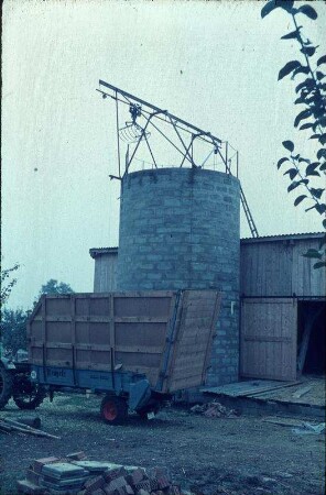 Fotografie: Hochsilo, Greiferanlage