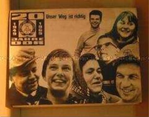 Bildmappe zum 20. Jahrestag der Gründung der DDR