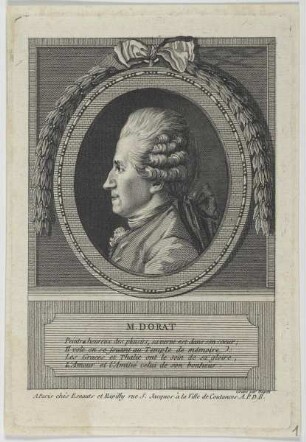 Bildnis des Claude Joseph Dorat