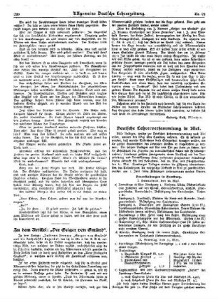 Deutsche Lehrerversammlung in Kiel