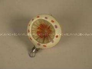 Christbaumschmuck: Kugel mit Reflex