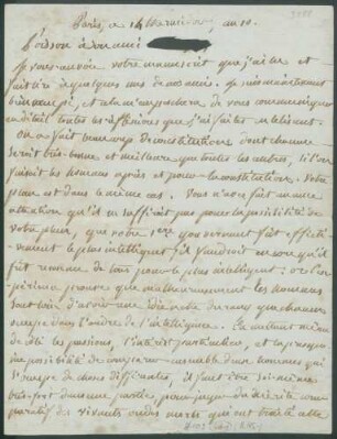 Siméon Denis Poisson, Brief