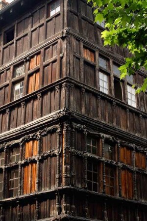Frankreich. Bourgogne. Saone et Loire. Macon. La Maison en Bois. 1490 - 1510