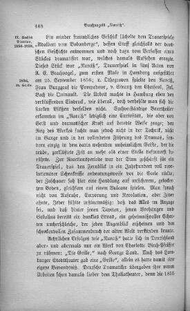 Brachvogels "Narziß".