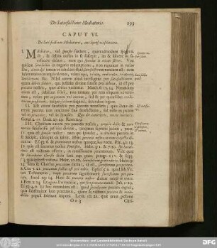 Caput VI. De Satisfactione Mediatoris, aut Sponsoris solutione.