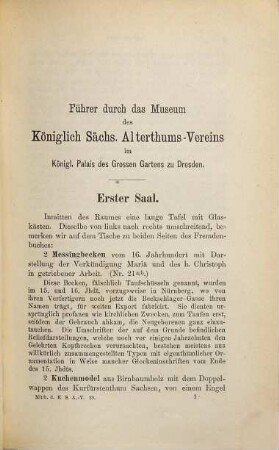 Mittheilungen des Königlich-Sächsischen Alterthumsvereins, 29. 1879