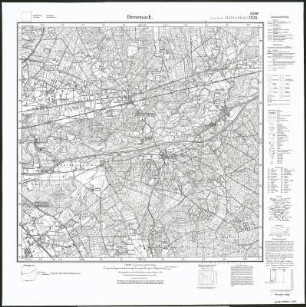 Meßtischblatt 2428 : Drevenack. 1931 : Drevenack. - Hrsg. 1894, bericht. 1926, einz. Nachtr. 1931. - 1:25000. - [Berlin]: Reichsamt für Landesaufnahme, 1931. - 1 Kt.