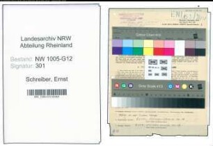 Entnazifizierung Ernst Schreiber , geb. 22.07.1907 (Ingenieur)