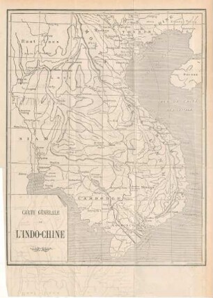 Carte générale de l'Indo-Chine