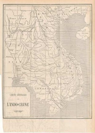 Carte générale de l'Indo-Chine