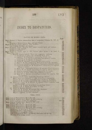Index to Despatches.