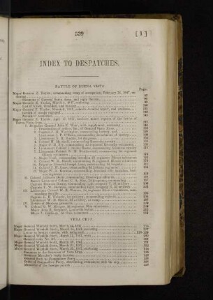 Index to Despatches.