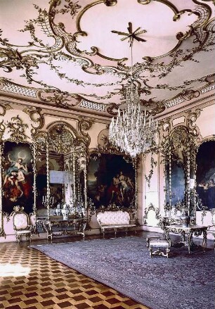 Potsdam. Sanssouci, Neues Palais, Unteres Konzertzimmer