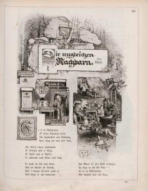"Die ungleichen Nachbarn"