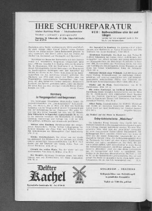 Hamburg in Vergangenheit und Gegenwart