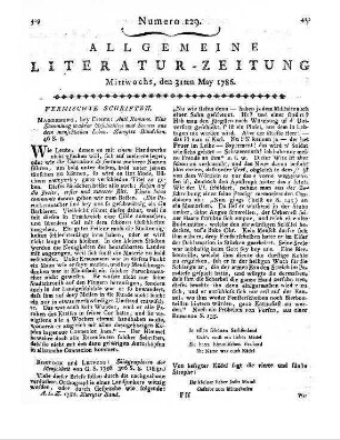 Stiller, G. G.: Skiagraphien der Menschheit. Rostock, Leipzig: Koppe 1786