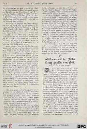 7: Dötlingen und der Maler Georg Müller vom Siel