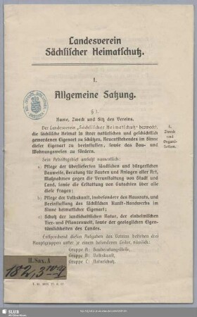Landesverein Sächsischer Heimatschutz