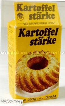 Verpackung für "Kartoffelstärke"