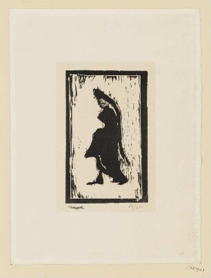 Dame mit Schleier