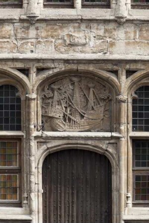 Gildehuis der Vrije Schippers — Relief