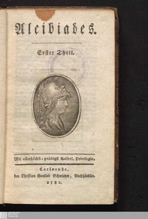 Erster Theil: Alcibiades