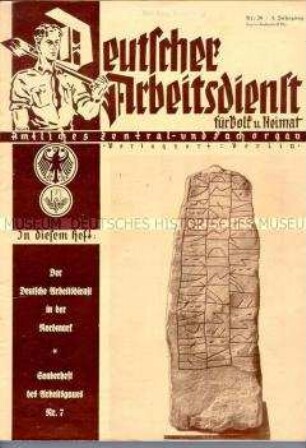 Fachzeitschrift "Deutscher Arbeitsdienst" über die "Nordmark"