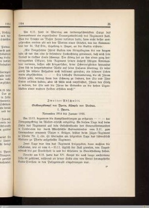 Zweiter Abschnitt - Stellungskampf vor Ypern, Kämpfe vor Verdun