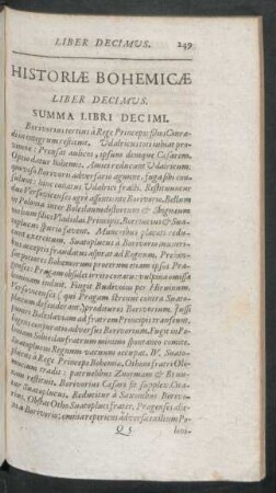 Liber Decimus