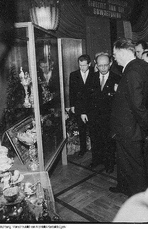 Dresden. Staatliche Kunstsammlungen Dresden, Grünes Gewölbe, Rüstkammer und Skulpturensammlung. Beutekunst kehrt aus der Sowjetunion zurück, 1958